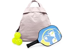 wepadre Pickleball Bag Tennis Bag for Women Men Tennis Racket Bag Crossbody Pickleball Bags for Women