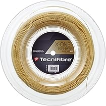 Amazon.com: Tecnifibre X-One Biphase Tennis String Reel Natural 
