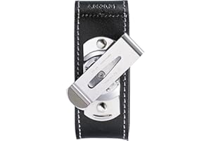 Victorinox 4.0520.31 Belt Pouch with Rotating Belt Clip for Swiss Army Knife, Black