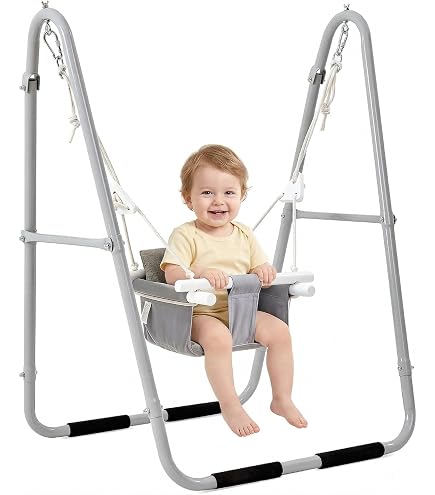 Amazon.com: Baby Swings for Infants, Portable Toddler Swing with