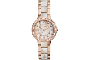 Fossil Women's Virginia Quartz Stainless Steel Three-Hand Watch