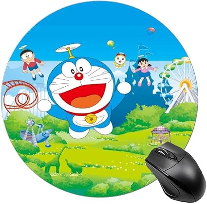 Amazon ドラえもん アニメマウスパッド 丸いマウスパッド ゲーミングマウスパッド マウスパッド 大型 快適で耐久性 マウスパッド かわいい 誕生日プレゼント 5 25 5cm Cldgxhpd マウスパッド 通販