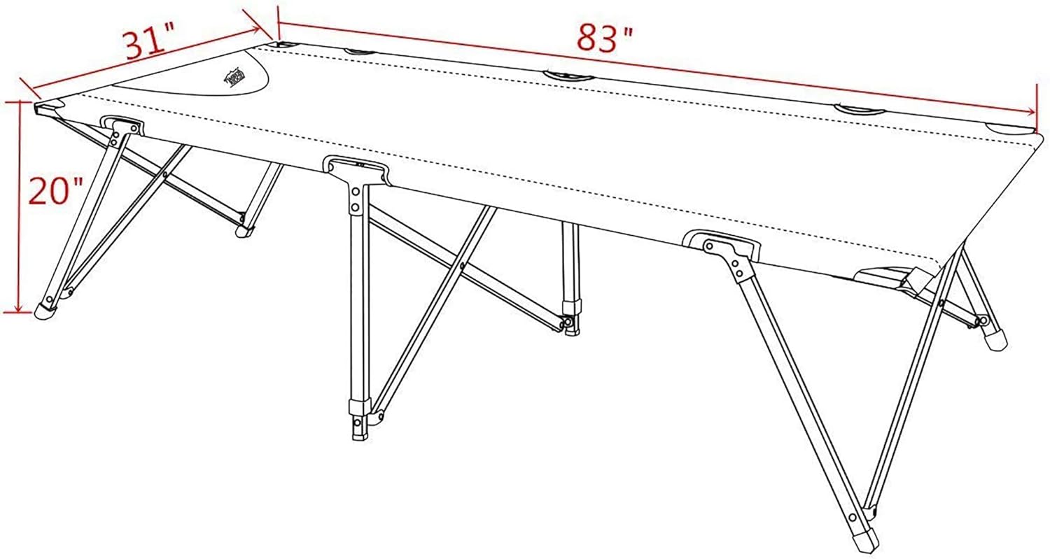 timber ridge camping cot