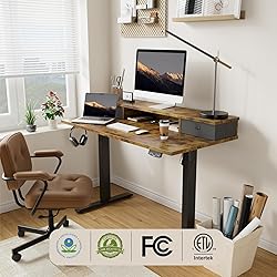 Agilestic 63 x 24 Inches Height Adjustable Electric