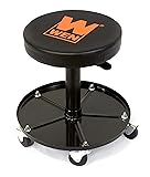 WEN 73012T 300-Pound Capacity Pneumatic Rolling Mechanic Stool