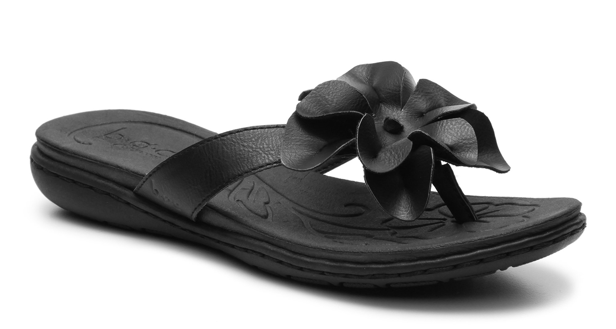 boc flip flops with flower