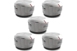 HQ PINSHENGHUO Upgraded W11030413 Gas Stove top knobs Replacements，General Electric Oven Range，cooktop Kitchen aid Parts，Applicable to Whirlpool,Control Speed Range Burner Knob(5PCS)