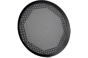 Beasea Pizza Pan 14 Inch, Perforated Pizza Pans with Holes, Heavy Duty Aluminum Alloy Round Pizza Crisper Pan Pizza Baking Tray Bakeware for Home Restaurant Kitchen