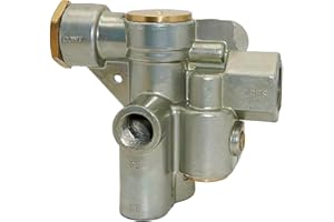 LNKVORX 110800 Spring Brake Control Valve - Trailer Brake Priority with 3/8" Ports - Replaces Sealco 110800, 170.110800, ESL110800, S20221 - Valve-Spring Brake Control for Truck Trailer