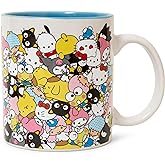 Toynk Sanrio Hello Kitty And Friends Ceramic Mug | BPA-Free Coffee Cup For Espresso, Tea | Holds 20 Ounces