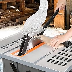 Table Saw 10 inch, Prostormer 15A Multifunctional