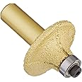 Toolocity RBQL044612 1/2-Inch Radius Brazed Router Bit 1/2-Inch Shank with Bearing