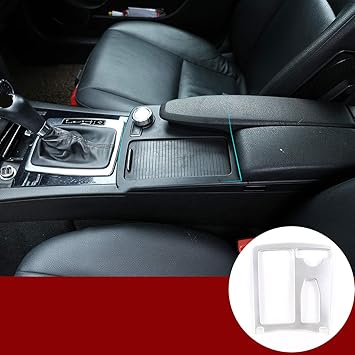 Right Hand Drive Abs Chrome For Benz C Class W4 08 13 Central Console Cup Holder Frame Silver Amazon Co Uk Car Motorbike