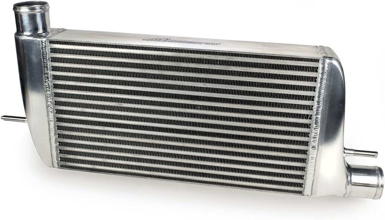 MAPerformance 3.5'' Direct Fit Intercooler Upgrade with Billet End Tanks Compatible with 2008-15 Mitsubishi EVO X 10