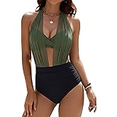 Blooming Jelly High Waisted Bikini Sets for Women Tummy Control Swimsuits Two Piece Sexy Modest Mesh Bathing Suit 2025