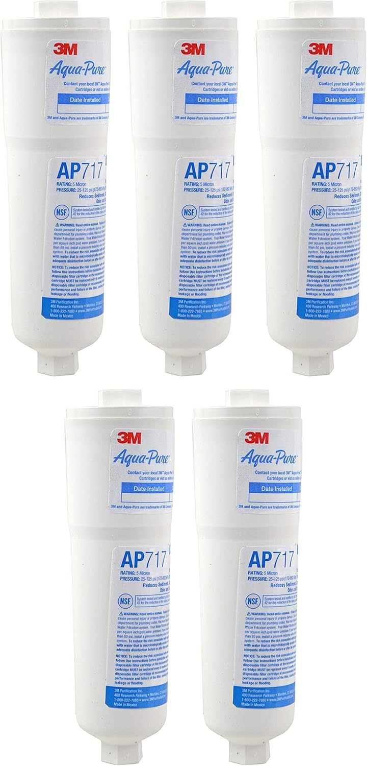 AquaPure AP717 Drinking Water System Filter with Triple