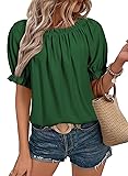 EVALESS Womens Summer Tops Teacher Outfits Off The