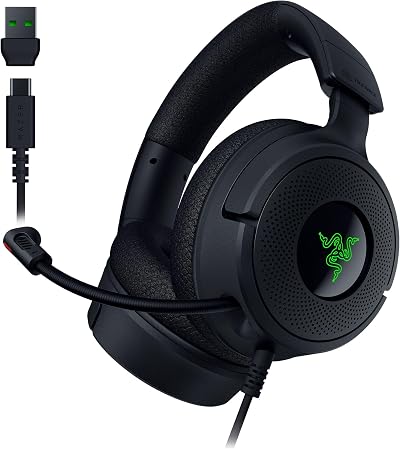 Razer Kraken V4 X Wired PC Gaming Headset TriForce 40mm Drivers