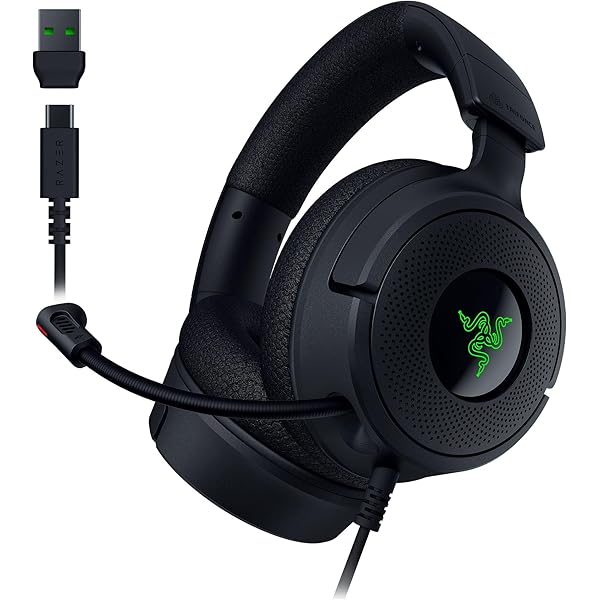 Amazon.com: Razer Kraken V4 X Wired Gaming Headset: 40 mm Drivers