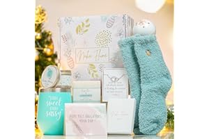 NAHA FLUME 7 Luxury Christmas Gifts for Women - Tumbler Bracelet Spa Gifts for Women - Womens Gifts for Christmas Spa Set - Self Care Gifts for Women - Sister Christmas Gifts - Mom Stocking Stuffers for Women