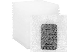 LSWTEIZ 100Pcs Bubble Out Bags Pouches 6"x 6" Bubble Pouches Cushioning Packaging Bags, Double Walled Cushioning Bags Thickening Shockproof Foam Bags for Moving, Shipping, and Storage