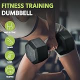 Yaheetech 4 kg Dumbbells Set of 2 Hex Grip Home Gym Strength Training 8 kg view 6