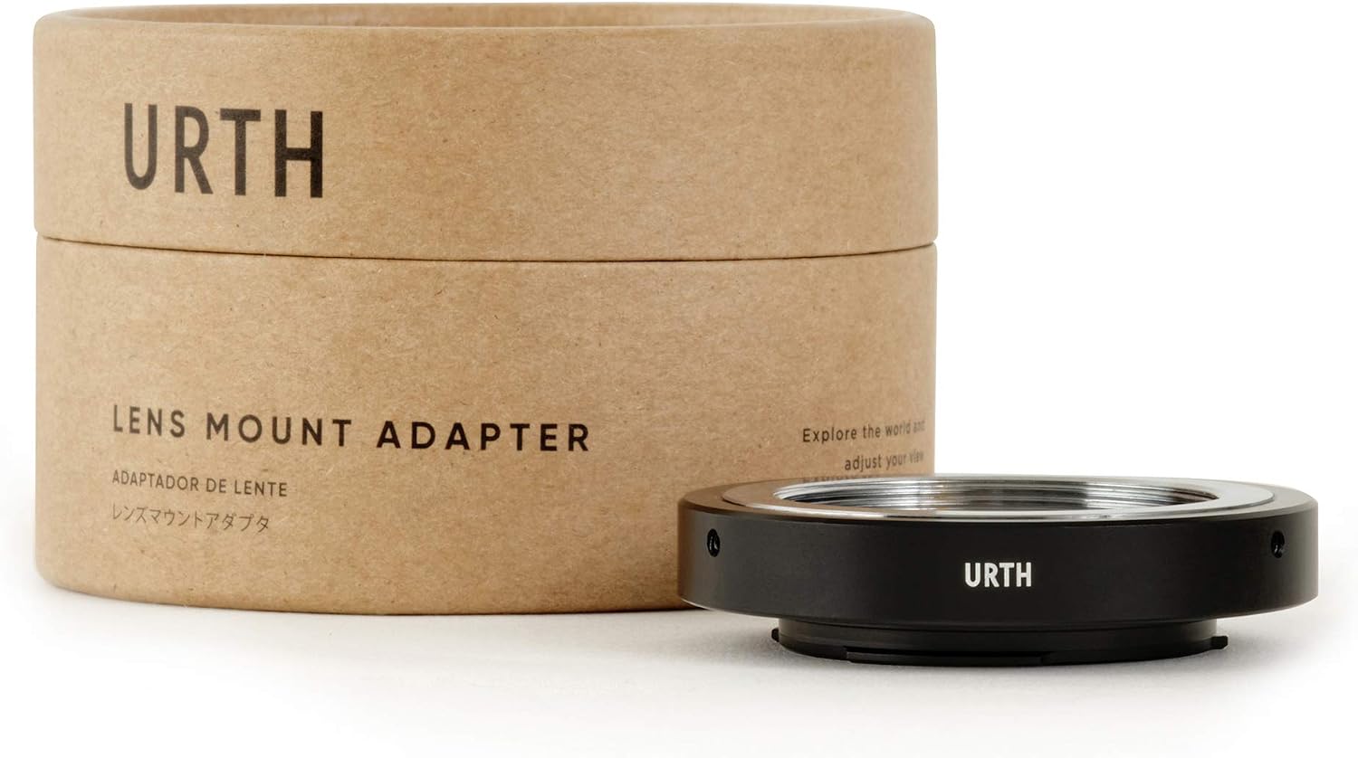 Urth Lens Mount Adapter: Compatible with M39 Lens to Micro Four Thirds (M4/3) Camera Body, Black