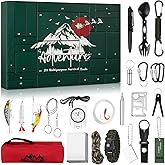 Artmag Survival Kit Advent Calendar - 24 Days Christmas Countdown Calendar with Survival Tool Xmas Surprise Gifts for Men Teen Boys Husband Adventurers