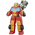 Transformers Playskool Heroes Rescue Bots Academy Rescue Power Hot Shot Converting Toy Robot, 14-Inch Collectible Action Figure Toy for Kids Ages 3 and Up