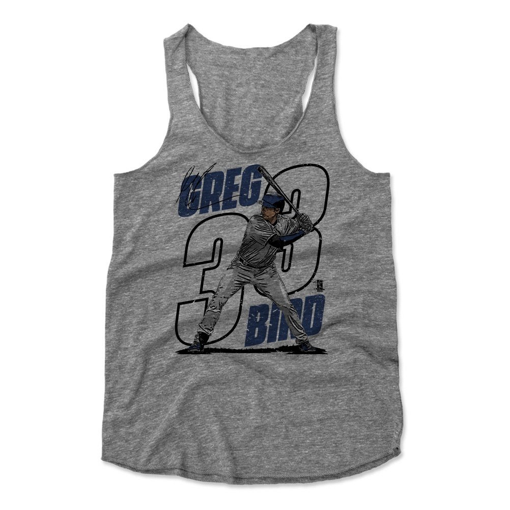  Greg Bird New York Baseball Apparel Greg Bird Outline T Shirt