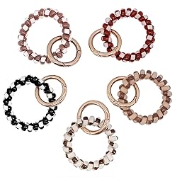 BIHRTC 5 Color Keychain Wrist Coil Wristband Spiral
