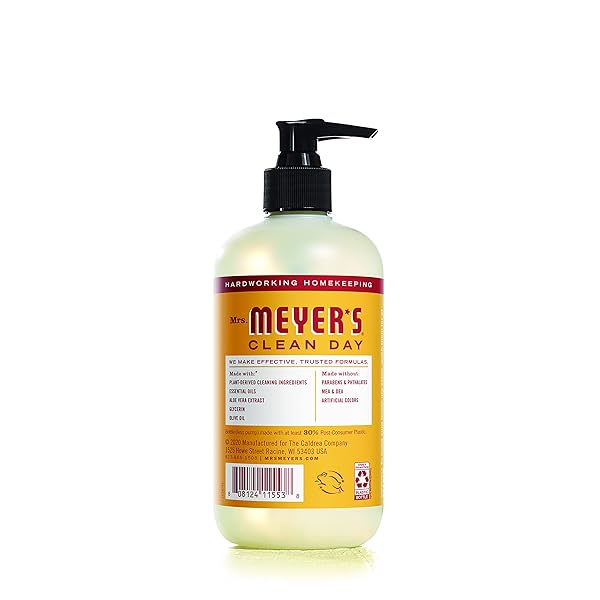 MRS. MEYER’S CLEAN DAY HAND SOAP, CLEMENTINE SCENT, 12.5 FL OZ BOTTLE