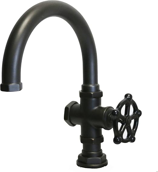 Waterworks Regulator Bar Faucet In Carbon Bathroom Sink Faucets