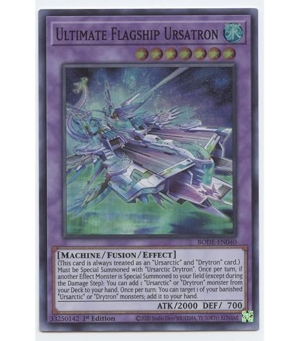 Amazon.com: YU-GI-OH! Ursarctic Drytron - BODE-EN066 - Common