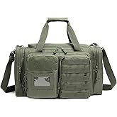 INSSTUID Gun Range Bag for Handguns and Ammo Tactical Pistol Case Shooting Range Duffle Bags Large Handguns Magazine Ammo Gear Accessories Pouch for Hunting Shooting Range Sport
