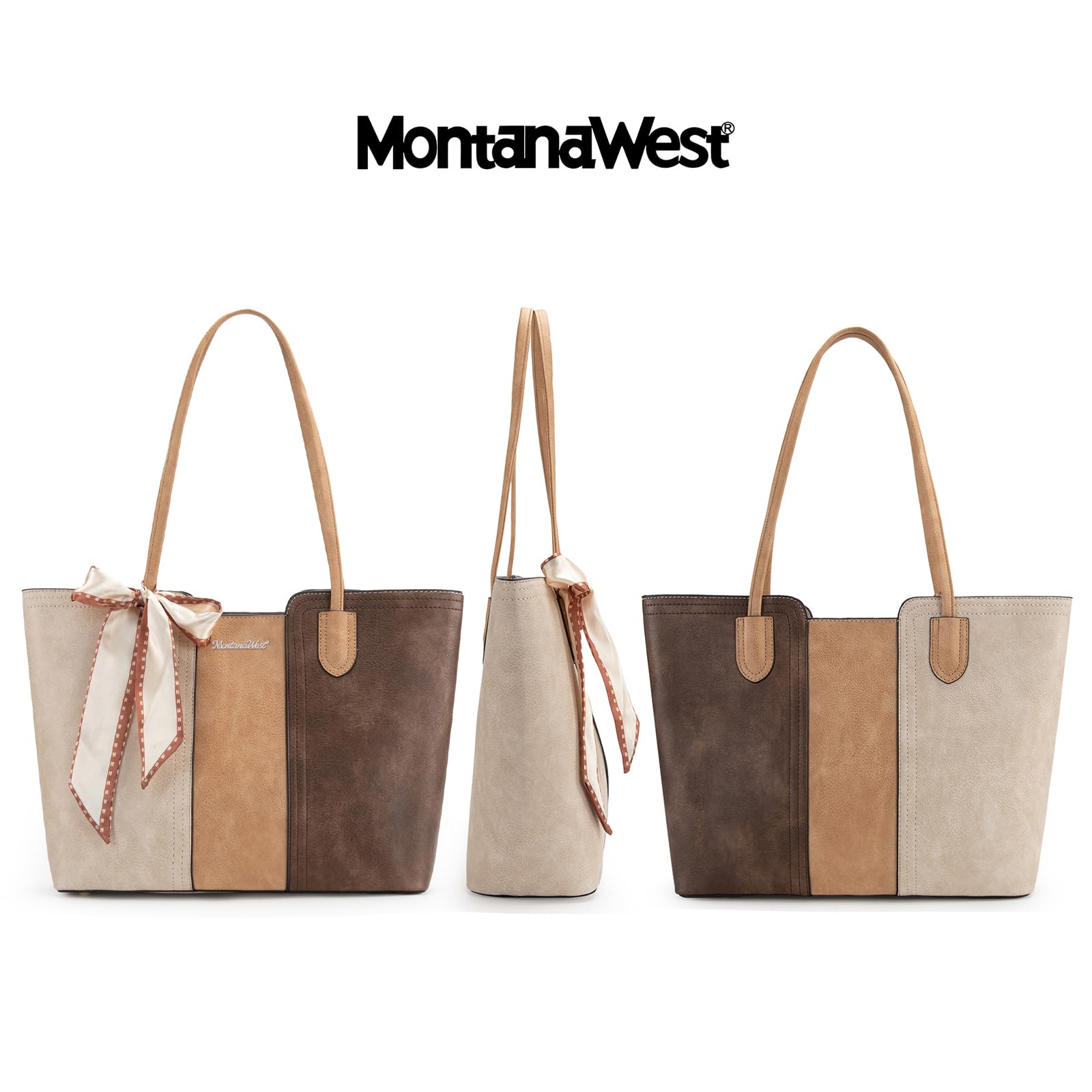 Montana West Tote Bags for Women Medium Top Handle Satchel Purses