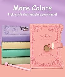 Hoci Poci Diary with Lock and Keys for Girls Gift