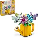 LEGO Creator 3 in 1 Flowers in Watering Can Building Toy, Transforms into Rain Boot or 2 Birds, Fun Animal Toy Easter Gift fo
