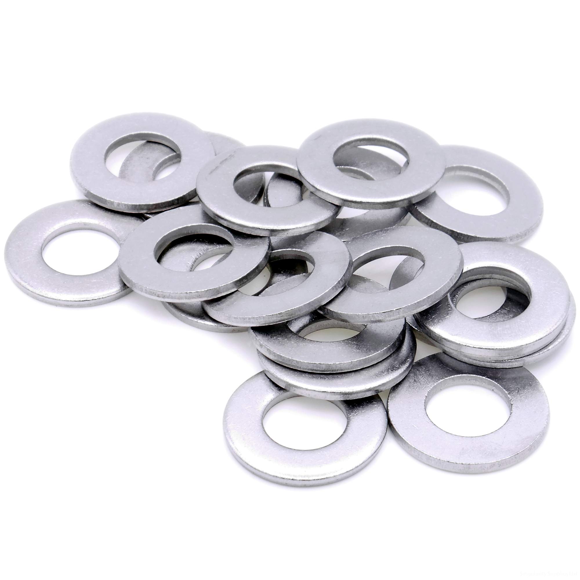 M5 (5mm) Flat Washer (Form B) - Stainless Steel (A2) (Pack of 20) — image 1