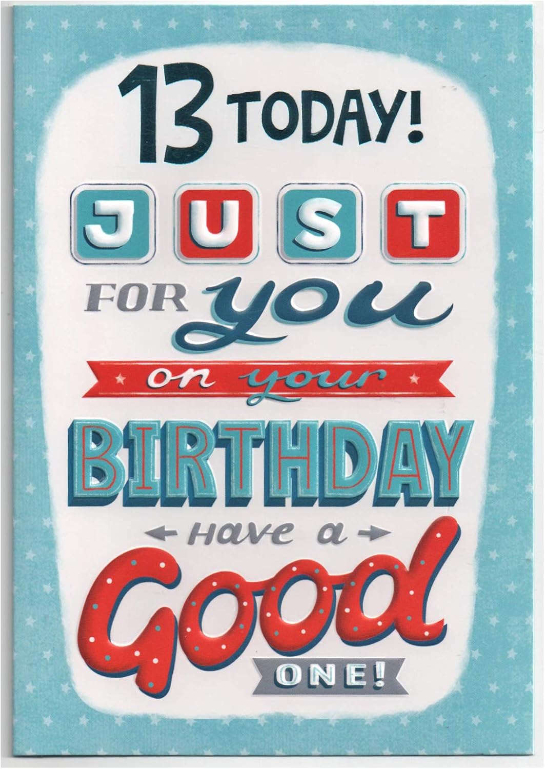 Carte Danniversaire Pour Garcon De 13 Ans Papeterie Cartes Et Papier Cartonne