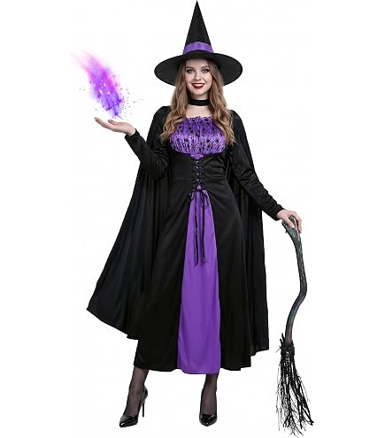 Purple Witch Costume