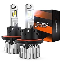 SEALIGHT 9008 H13 Bulbs, 38000LM 800% Ultra-Bright