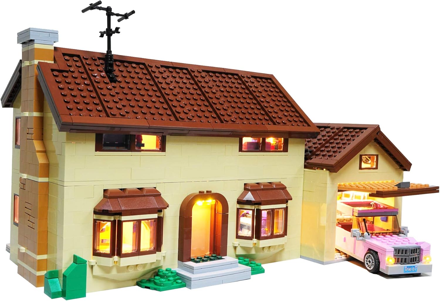lego brick house