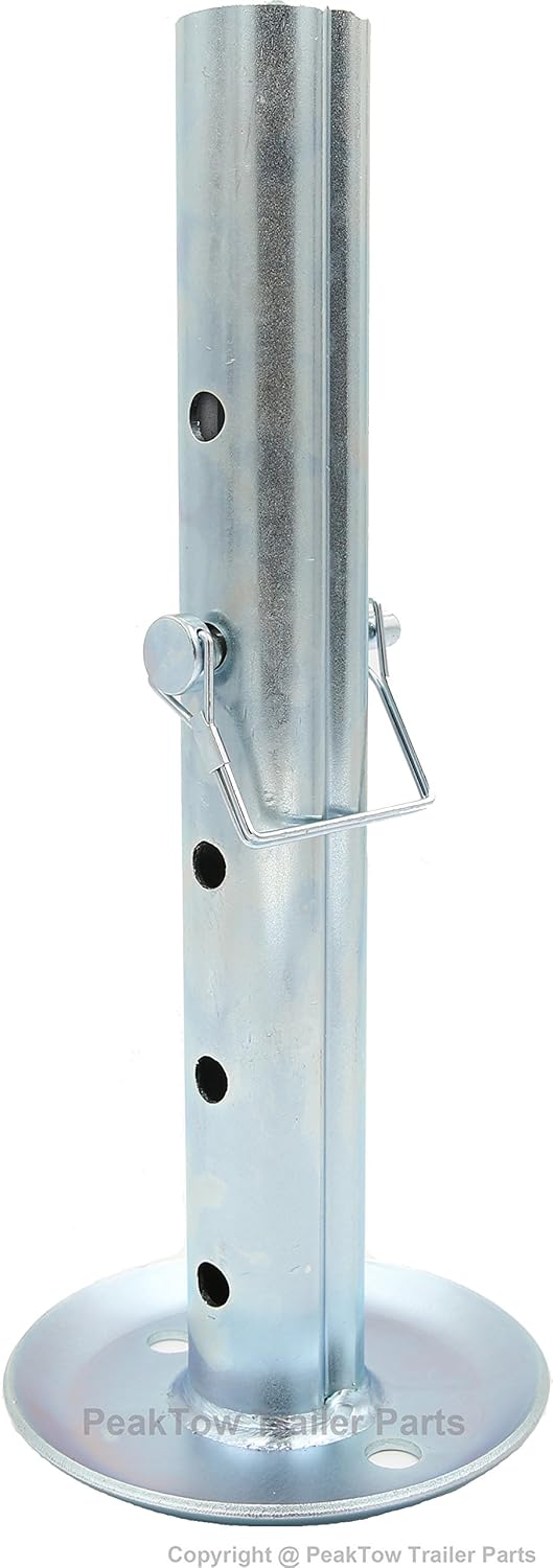 PeakTow PTJ0303 5000Lbs Capacity Trailer Jack Drop Leg Foot Pad Amazon