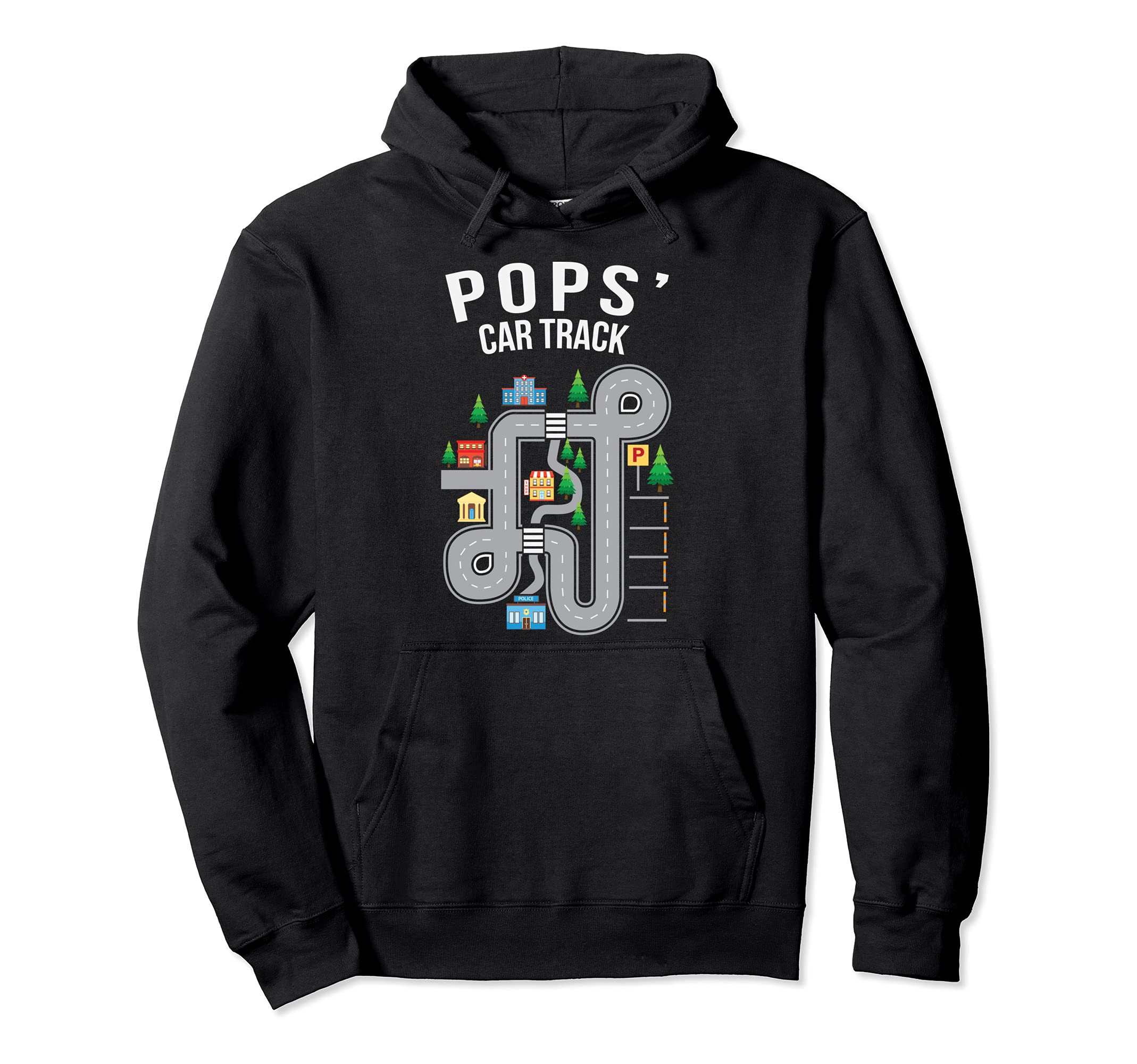 pops Car Track Playground Pullover Hoodie