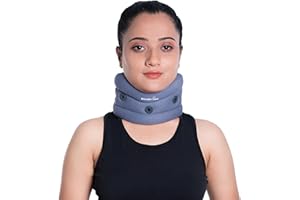 Wonder Care Neck Brace for Sleeping Cervical Collar Adjustable Neck Support Brace Relief Cervical Spine Pressure Ideal for Travel, Office Workers & Neck Injury Recovery, XX-Large