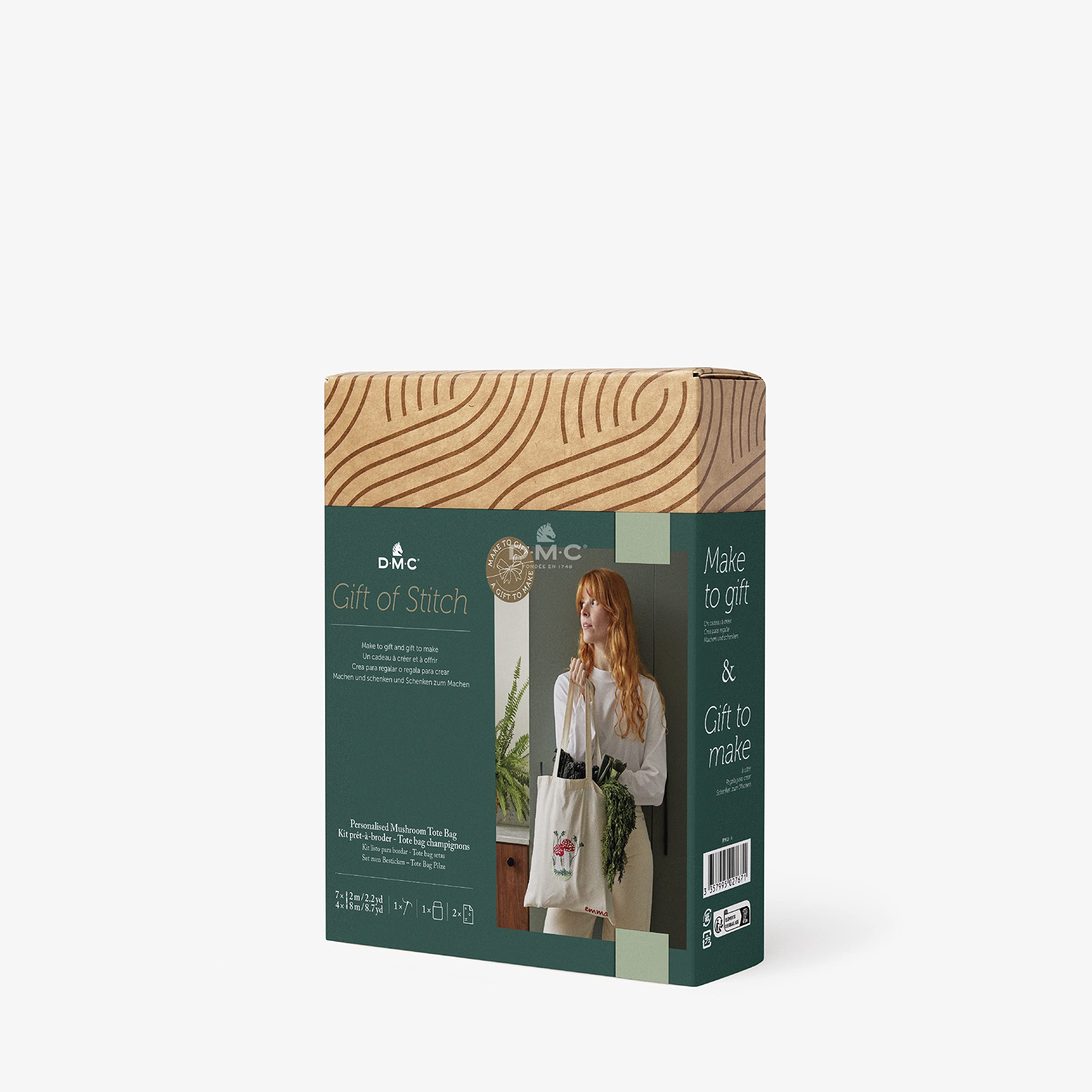 DMC Mushroom Tote Bag Kit