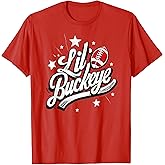 Lil Buckeye Vintage Sports Ohio Home State Kids Boys Youth T-Shirt