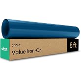 Cricut Value Iron On, Navy Blue (12in x 5ft roll) | HTV Heat Transfer Vinyl