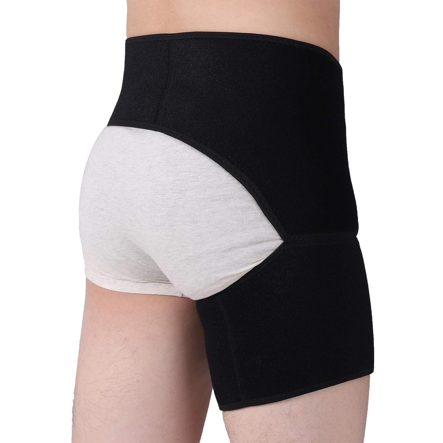Tenbon Hip Brace Sciatica Nerve Pain Relief Groin Support Thigh Back Brace Si Joint Belt for Men and Women Compression Wrap for Pulled Muscles Hip Flexor Recovery Injury Sprain Relief: Industrial & Scientific